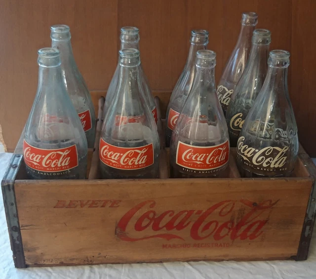 Miniature Bottiglie Coca Cola 1:12 Con Vassoio - Set Bevande Per Casa Bambole - Foto 2